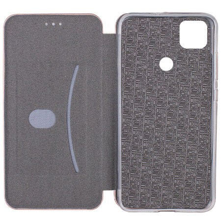 Чехол-книга 360 Xiaomi Redmi 9C / 10A, розовое золото
