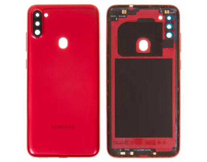 Задня панель корпуси для Samsung A11 / A115 / M11 / M115 Red