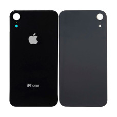 Задняя панель корпуса Apple iPhone XR, черный (Big Hole) (Класс B)