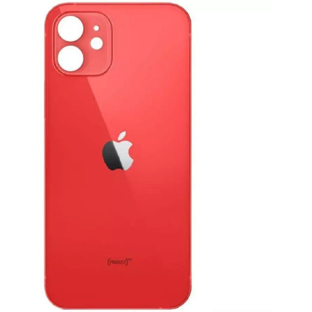 Задняя панель корпуса для iPhone 11, Red (Big Hole)