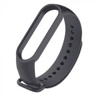 Ремешок для Xiaomi Mi Band 3/4 Dark Grey (Класс C)