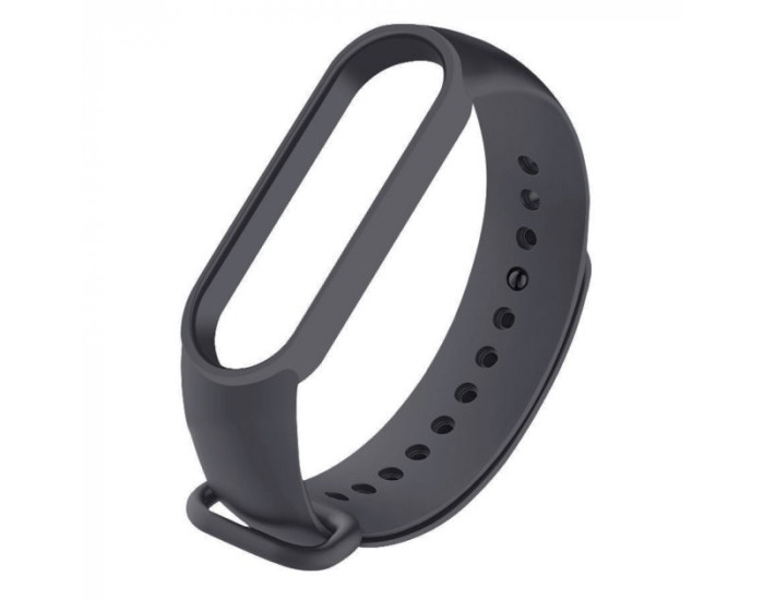 Ремешок для Xiaomi Mi Band 3/4 Dark Grey