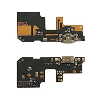Шлейф для Xiaomi Redmi 5 Plus, коннектора зарядки (Класс C)