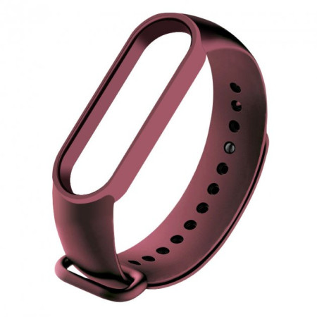 Ремешок для Xiaomi Mi Band 3/4 Marsala (Класс B)