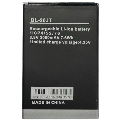 Акумулятор Tecno BL-20JT F1 / Tecno F2 / F2 LTE 2000mAh