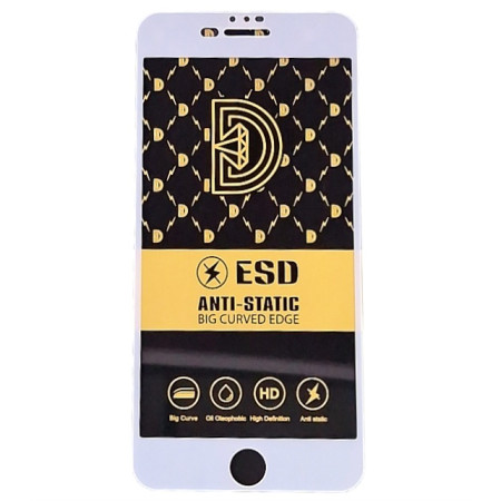 Защитное стекло OG HD Super Glass ESD  iPhone 7 Plus / 8 Plus белый