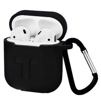 Чехол для AirPods Silicon Black