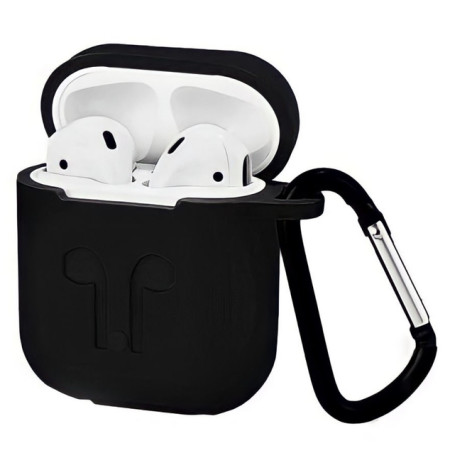 Чехол для AirPods Silicon Black