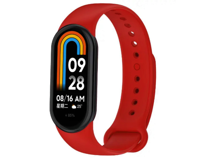 Ремешок Xiaomi Mi Band 8/9/10, Red rose