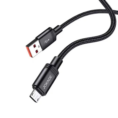 Кабель USB-C Jokade JA034 QIANFAN Micro USB 5A/1м чорний