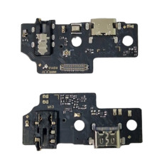 Шлейф для Samsung A05 A055, коннектора зарядки, конектора гарнитуры с микрофоном, High Copy (Класс B)