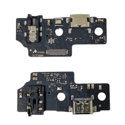 Шлейф для Samsung A05 A055, конектора зарядки, конектора гарнітури з мікрофоном, High Copy