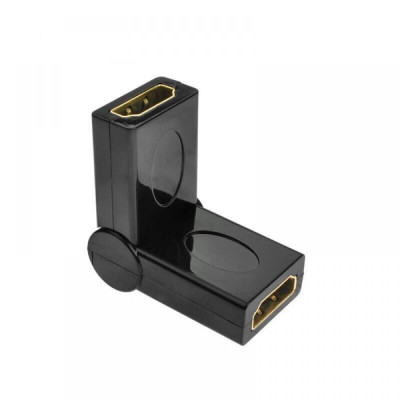 Переходник HDMI F/HDMI F поворотный