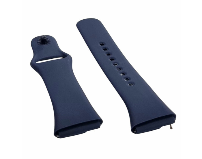 Ремешок силиконовый Xiaomi Redmi Watch 3 Lite / 3 Active Dark Blue