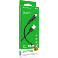 Кабель USB Borofone BX51 Triumph for Micro 2.4A/1m black