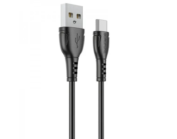 Кабель USB Borofone BX51 Triumph USB to Micro (2.4A/1m) Black