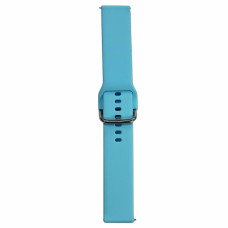 Ремешок для Smart Watch 20mm (металлическая застежка) голубой