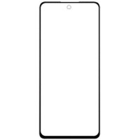 Стекло фронтальное с OCA пленкой Samsung A515 A51/M317, черное (Класс B)