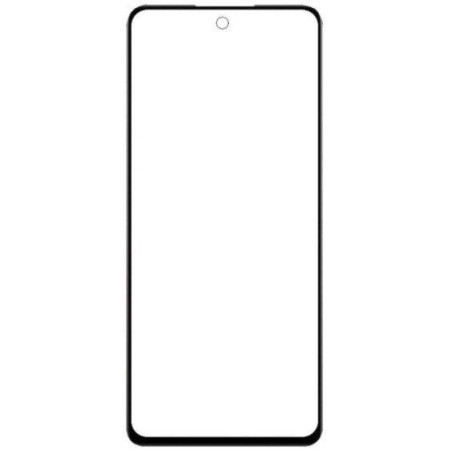 Стекло фронтальное с OCA пленкой Samsung A515 A51/M317, черное (Класс C)