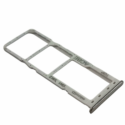 Тримач SIM-карты для Samsung A325, срібло