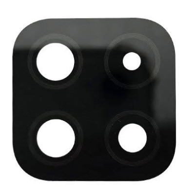 Скло камери для Xiaomi Redmi 9C / Poco C3 чорне