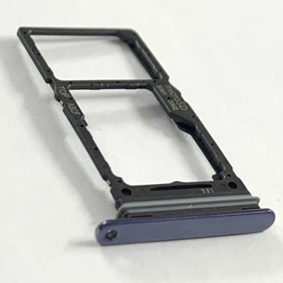 Тримач SIM-карты для Samsung A73 5G / A736 Dual Sim Сірий