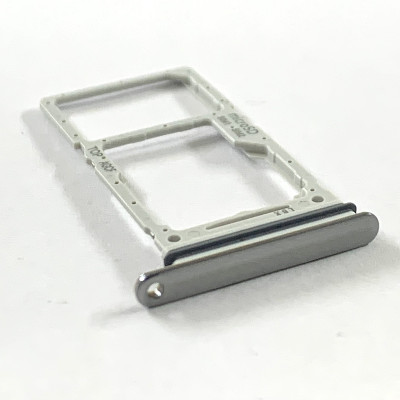 Тримач SIM-карты для Samsung A73 5G / A736 Dual Sim срібло