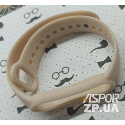 Ремінець для Xiaomi Mi Band 5/6/7 Silicone Brown
