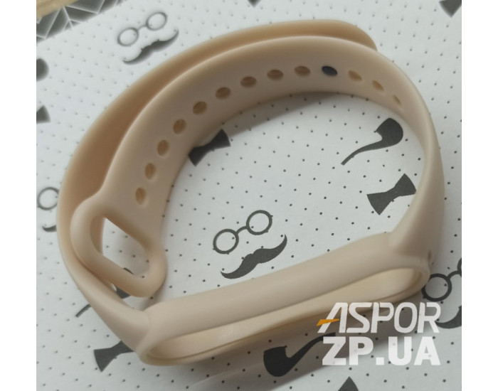 Ремешок для Xiaomi Mi Band 5/6/7 Silicone Brown