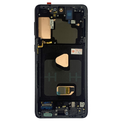 Дисплей з сенсорним екраном (модуль) Samsung G996 Galaxy S21 Plus 5G чорний, з рамкою, оригінал
