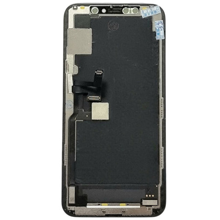 Дисплей с сенсорным экраном (модуль) iPhone 11 Pro, черный, переклейка (Класс B)