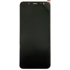 Дисплей с сенсорным экраном (модуль) Samsung J600 Galaxy J6 (2018), черный, OLED (Класс B)