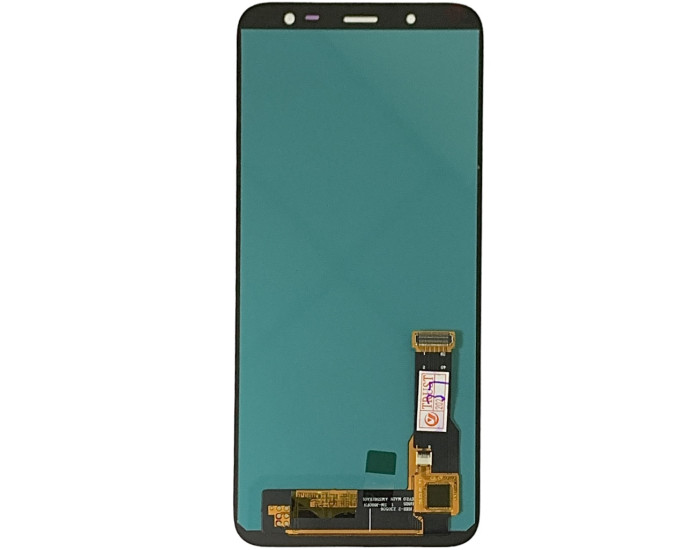 Дисплей з сенсорним екраном (модуль) Samsung J600 Galaxy J6 (2018) чорний, OLED