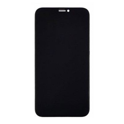 Дисплей з сенсорним екраном (модуль) iPhone X, чорний, OLED, GX