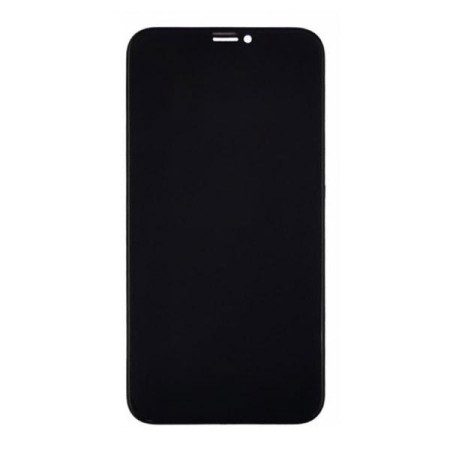 Дисплей с сенсорным экраном (модуль) iPhone X, черный, OLED, GX (Класс C)