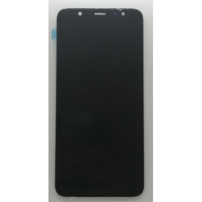 Дисплей з сенсорним екраном (модуль) Samsung A605 A6 Plus 2018, чорний, OLED