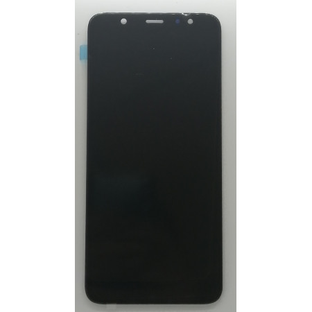 Дисплей с сенсорным экраном (модуль) Samsung A605 A6 Plus 2018, черный, OLED (Класс B)