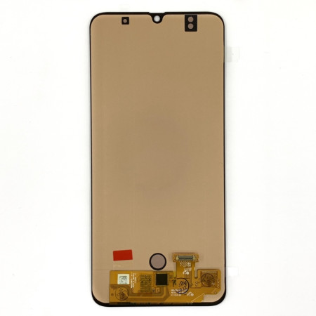 Дисплей с сенсорным экраном (модуль) Samsung A505 A50 2019, A507 A50s, черный, OLED (Класс А)