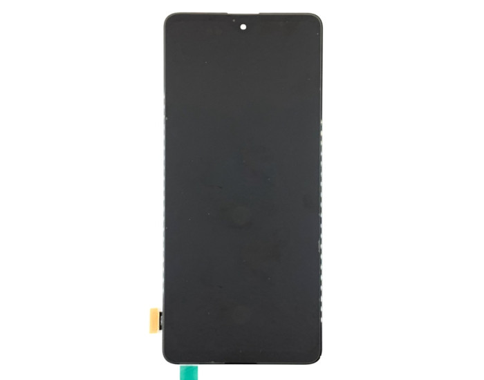 Дисплей з сенсорним екраном (модуль) Samsung A515 A51 2019 /M317 M31s, чорний c широким обідком, OLED