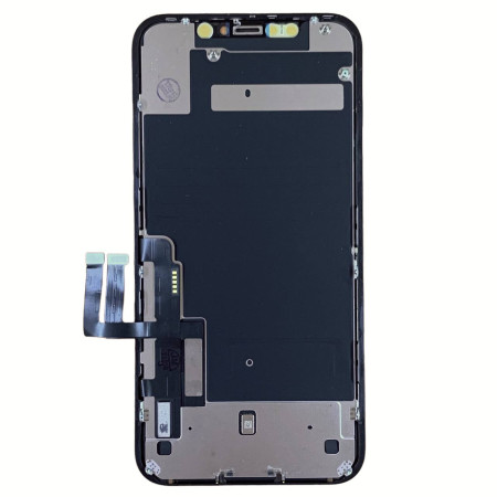 Дисплей с сенсорным экраном (модуль) iPhone 11, черный, оригинал (Класс B)