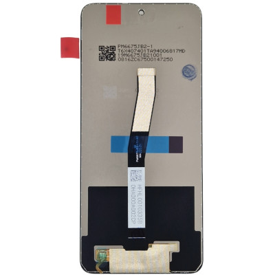 Дисплей з сенсорним екраном (модуль) Xiaomi Redmi Note 9 Pro, Note 9S, чорний. оригінал