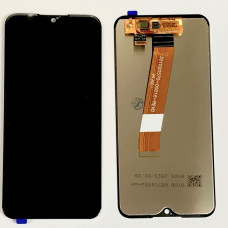 Дисплей з сенсорним екраном (модуль) Samsung A015, A01,черный c вузьким конектором