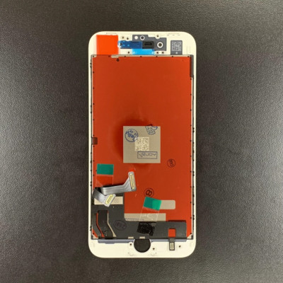 Дисплей з сенсорним екраном (модуль) iPhone 8, iPhone SE 2020, білий, переклеювання