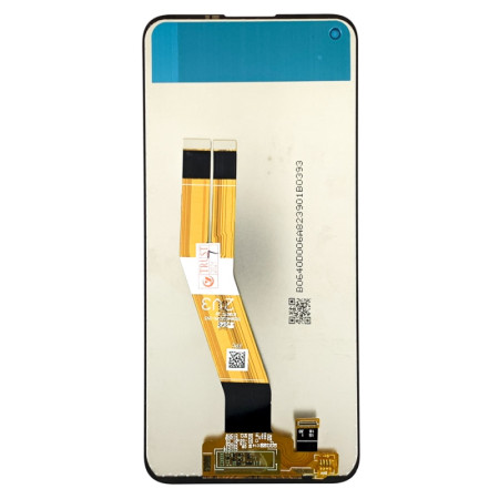 Дисплей с сенсорным экраном (модуль) Samsung A115 A11. M115 M11, черный, оригинал (Класс C)