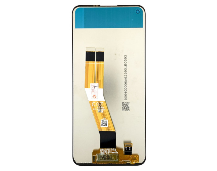 Дисплей с сенсорным экраном (модуль) Samsung A115 A11 /M115 M11, черный, оригинал