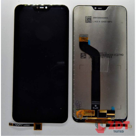 Дисплей с сенсорным экраном (модуль) Xiaomi Mi A2 Lite, Redmi 6 Pro, черный (Класс C)