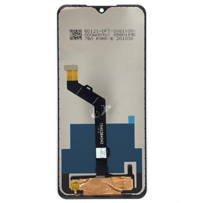 Дисплей з сенсорним екраном (модуль) Nokia 7.2, чорний