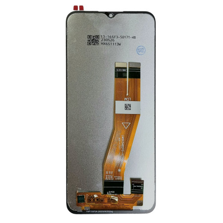 Дисплей с сенсорным экраном (модуль) Samsung A025 A02S. M025 M02S, черный, оригинал 163mm x 72.5mm