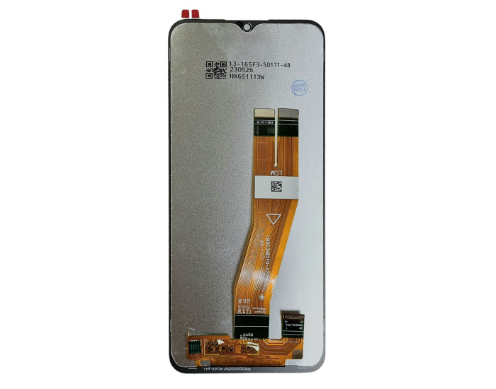 Дисплей с сенсорным экраном (модуль) Samsung A025 A02S / M025 M02S, черный, оригинал 163mm x 72.5mm