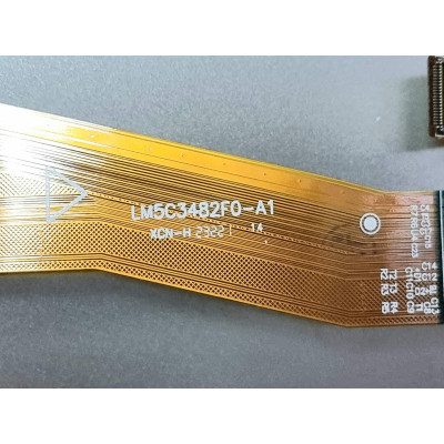 Дисплей з сенсорним екраном (модуль) Samsung A025 A02S. M025 M02S, чорний, оригінал 163mm x 72.5mm